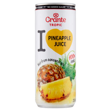 Grante Tropic direkt préselésből származó ananász juice