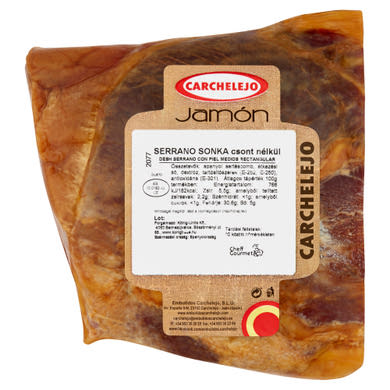 Carchelejo Serrano sonka csont nélkül