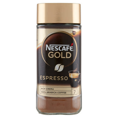 Nescafé Gold Espresso azonnal oldódó kávé 100 g