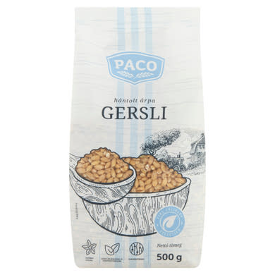 Paco hántolt árpa gersli