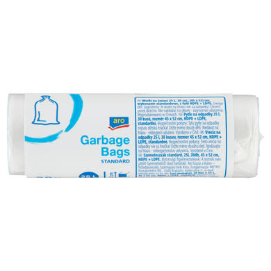 Aro standard szemeteszsák 25 l