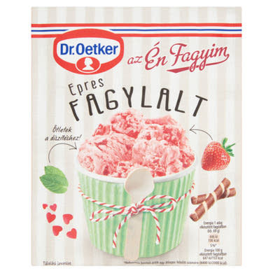 Dr. Oetker epres fagylaltpor 78 g