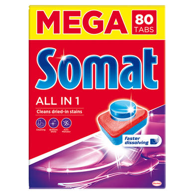 Somat All in 1 mosogatógép tabletta 80 db