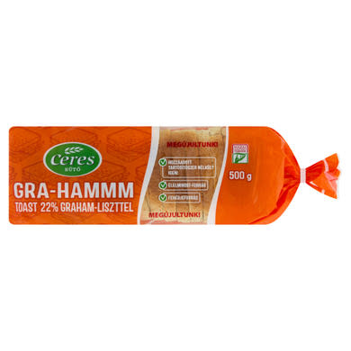 Ceres Gra-hammm toast Graham-liszttel