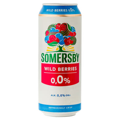 Somersby alkoholmentes szénsavas ital erdei gyümölcs ízesítéssel