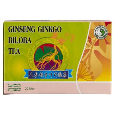 Dr. Chen Ginseng-Ginkgo zöld tea 20 x