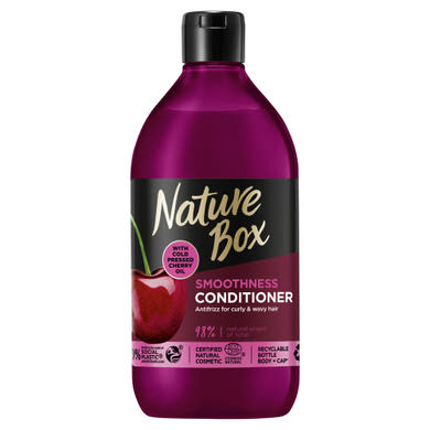 Nature Box hajbalzsam a puha hajért hidegen préselt cseresznye olajjal