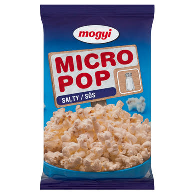 Mogyi Micro Pop sós, mikrohullámú sütőben elkészíthető pattogatni való kukorica