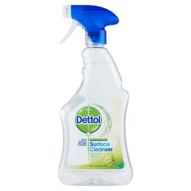 Dettol Lime & Menta antibakteriális felülettisztító spray