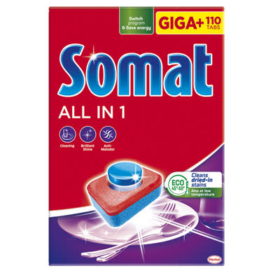 Somat All in 1 gépi mosogatótabletta 110 db