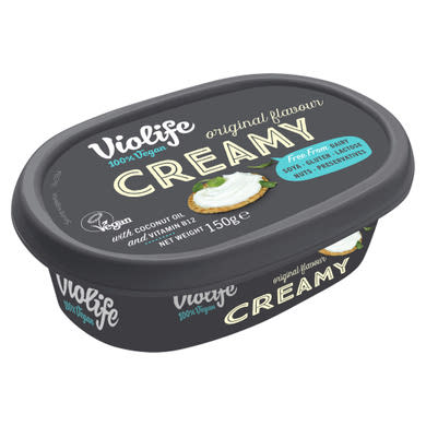 Violife Creamy Original ízesítésű kókuszolajjal készült ételkészítmény