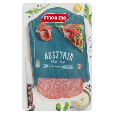 Finonimo Ausztria szeletelt szalámi