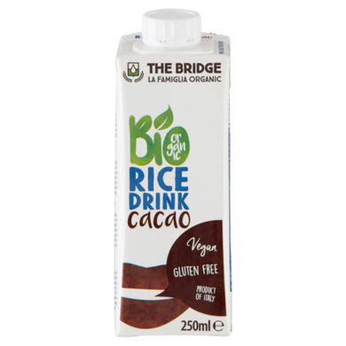 The Bridge BIO UHT gluténmentes kakaós rizsital 250 ml