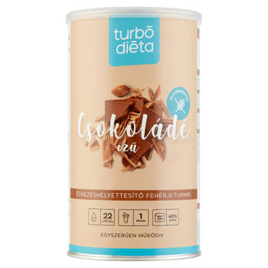 Turbó Diéta csokoládé ízű étkezéshelyettesítő fehérjeturmix