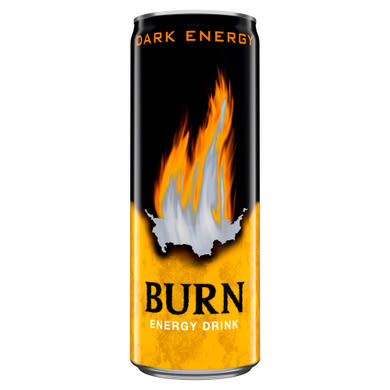 Burn Dark Energy szénsavas ital koffeinnel, inozitollal, B vitaminokkal