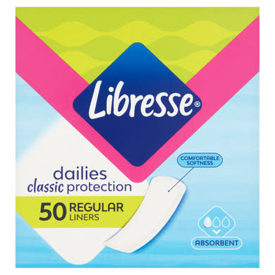 Libresse Dailies Classic Protection Regular tisztasági betét