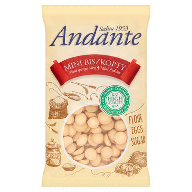 Andante mini piskóta
