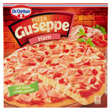 Dr. Oetker Guseppe gyorsfagyasztott sonkás pizza