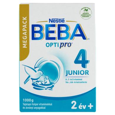 Beba Optipro 4 Junior tejalapú italpor vitaminokkal és ásványi anyagokkal 2 év+ 2 x  (1000 g)