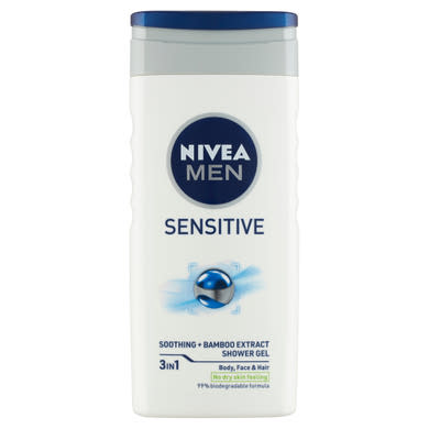 NIVEA MEN Sensitive tusfürdő