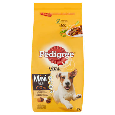 Pedigree Vital Protection Mini teljes értékű eledel felnőtt kutyák számára csirkével-zöldséggel