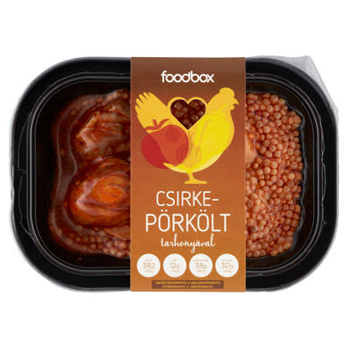 Foodbox csirkepörkölt tarhonyával 350 g