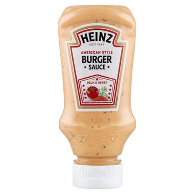 Heinz mustáros-kapros ízű hamburger szósz