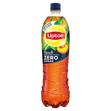 Lipton Ice Tea Zero energiamentes őszibarackízű szénsavmentes üdítőital édesítőszerekkel
