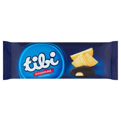 Tibi ananászkrémes étcsokoládé