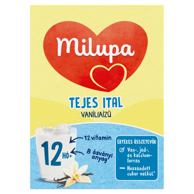 Milupa vaníliaízű tejes ital 12 hó+