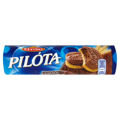 Győri Pilóta kakaós krémmel töltött keksz