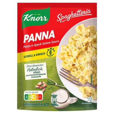 Knorr Spaghetteria tészta tejszínes-sajtos szószban szalonnával