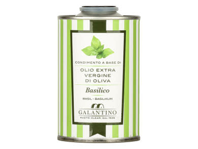 Galantino Extra szűz olívaolaj bazsalikommal