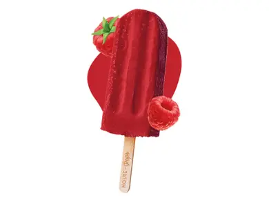 House of Pops Very Raspberry Málna ízesítésű jégkrém