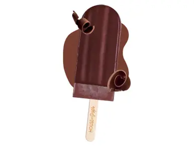 House of Pops Choco Chocolate Csokoládé ízesítésű jégkrém csokoládé bevonattal