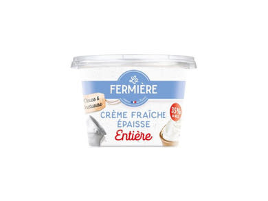 La Fermiére Creme Fraiche Épaisse teljes tejszín 35% zsírtartalom 196g