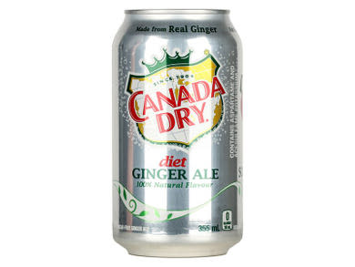 Canada Dry Ginger Ale Diet gyömbéres szénsavas üdítőital cukormentes