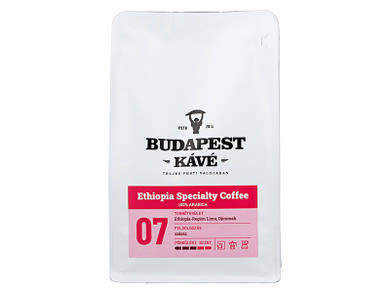 Budapest Kávé Ethiopia Specialty szemes kávé