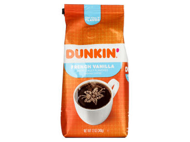 Dunkin Donuts Ground Coffee French Vanilla