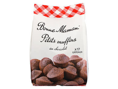 Bonne Maman csokoládés mini muffinok