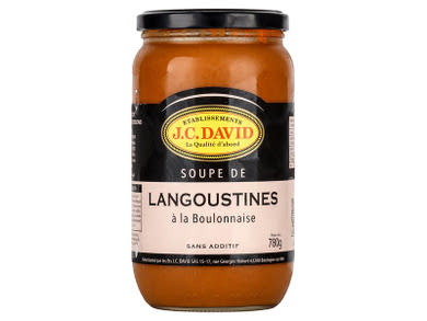 JC David Norvég homár (scampi) leves
