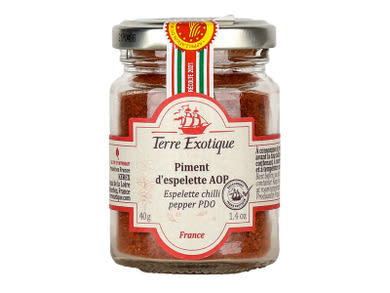 Terre Exotique Espelette chilli paprika
