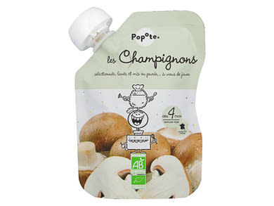 Popote Bio bébiétel Gombapüré burgonyával