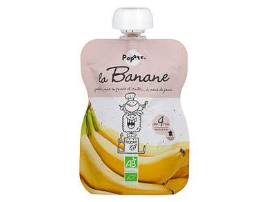 Popote Bio bébiétel Banánpüré