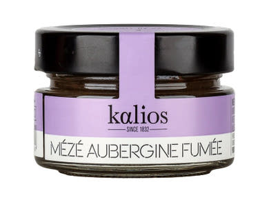 Kalios füstölt padlizsánkrém mezze