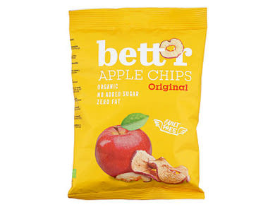 Bett'r Organic Bio alma chips cukormentes