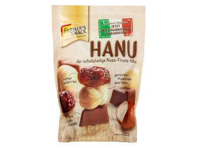 Farmer’s HANU mogyoró és gyümölcs, tejcsokoládéval