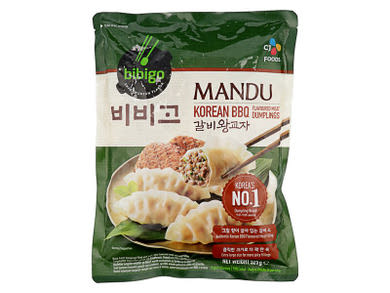 Bibigo Mandu koreai tésztagombócok BBQ töltelékkel