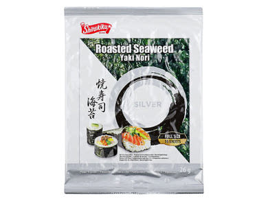 Daruma Yaki Sushi Nori algalap ezüst 10db