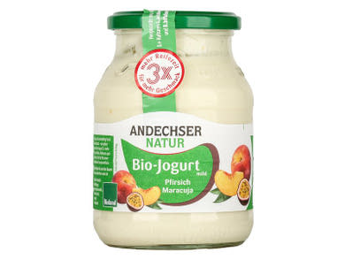 Andechser joghurt-őszibarack-maracuja